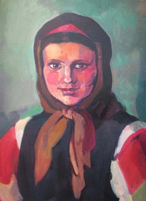 Farm girl - Elena Churnosova