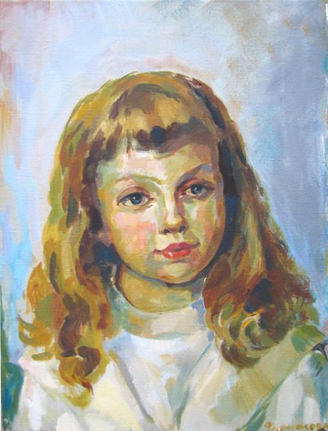 Portrait of a girl - Elena Churnosova