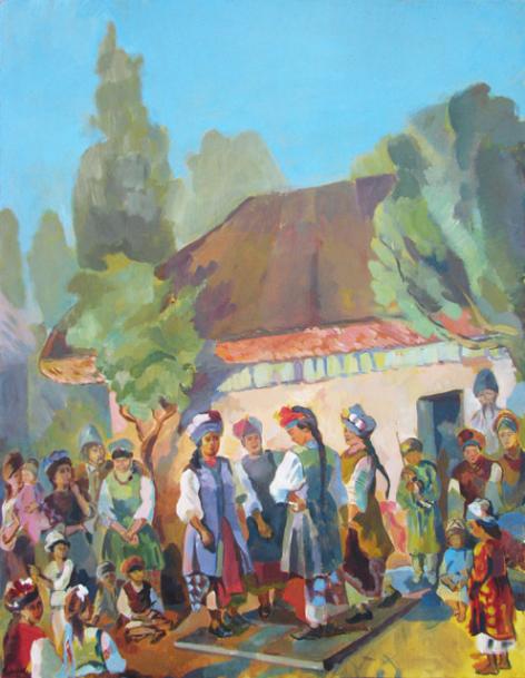 Village party - Elena Churnosova