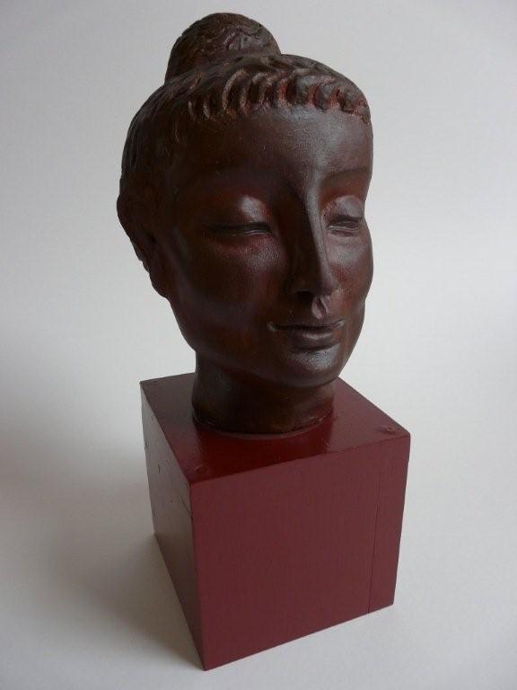 Tête de BodhisattvaIII - Isabelle Ehly - Click to enlarge