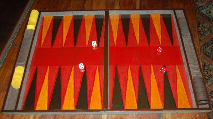 Backgammon - Isabelle Ehly - Click to enlarge