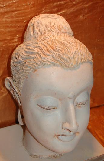 Tête de Boddhisattva II - Isabelle Ehly