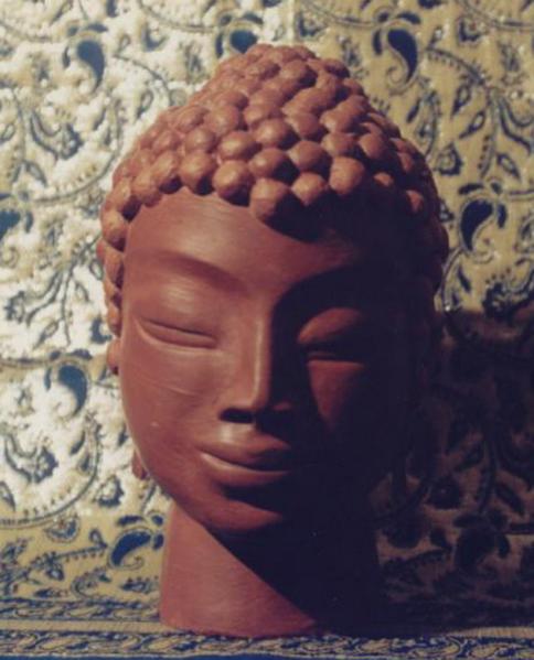 Tête de Boddhisattva VI - Isabelle Ehly
