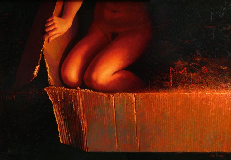 Nude in Box - Ned Martin - Cliquer pour afficher en grand
