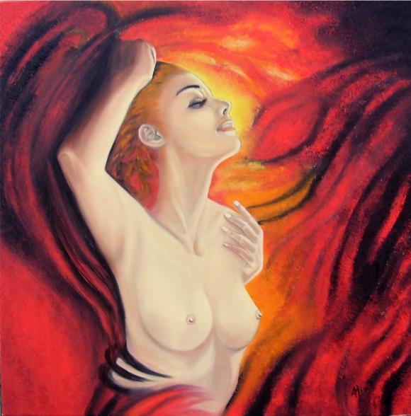 Ange de feu - Alix Arduinna - Cliquer pour afficher en grand