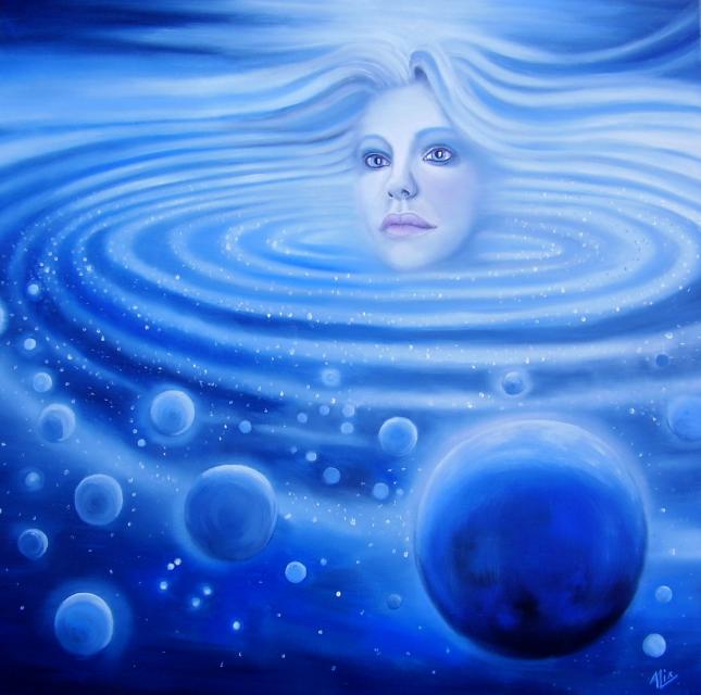 Au coeur de la galaxie - Alix Arduinna - Cliquer pour afficher en grand
