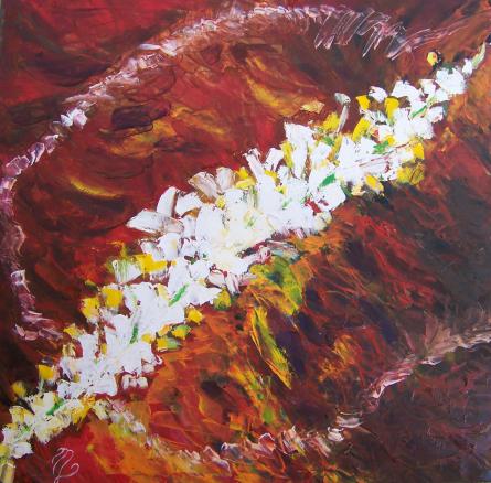 Gerbe blanche - Maryse Legrand