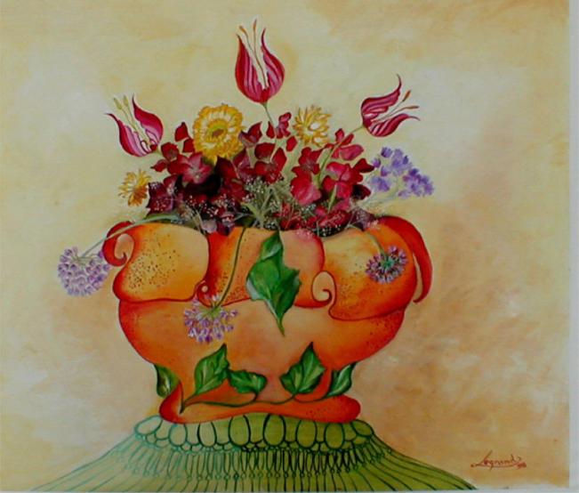 Vase-fleur - Maryse Legrand - Click to enlarge