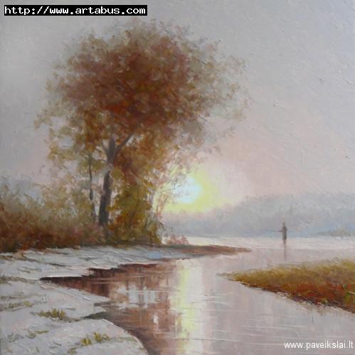 Morning Landscape - Rimantas Virbickas