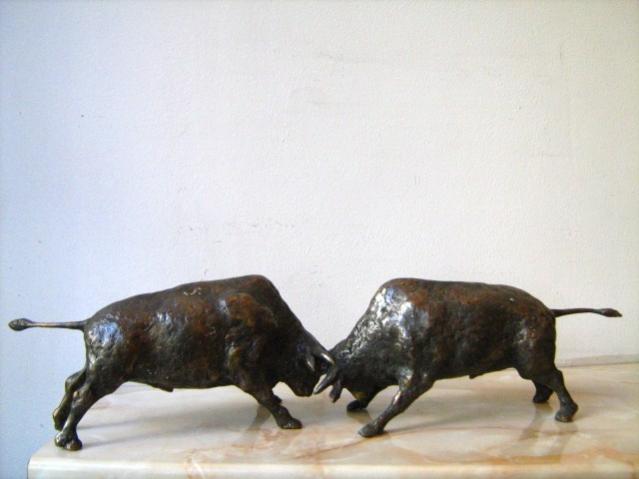 Fighting bulls - Nikola Litchkov - Click to enlarge
