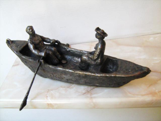 Lovers in a boat - Nikola Litchkov - Cliquer pour afficher en grand