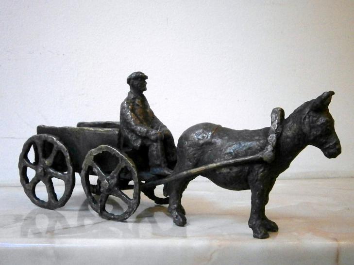 Peasant with cart - Nikola Litchkov - Cliquer pour afficher en grand