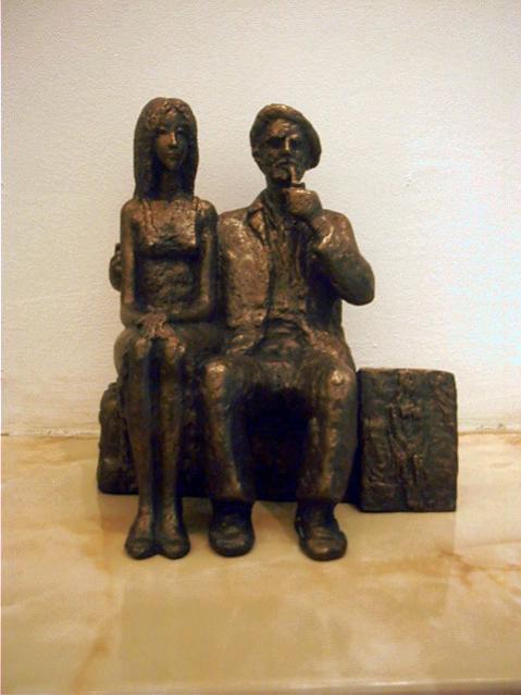 Painter with his model - Nikola Litchkov