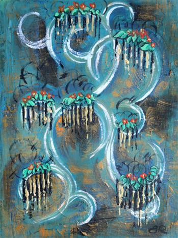 floral abstract - Ariadna de Raadt