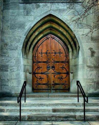 Buffalo Church Door - Denise Dobranchin