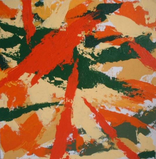 Shades of the 70s Wallpaper - Denise Dobranchin