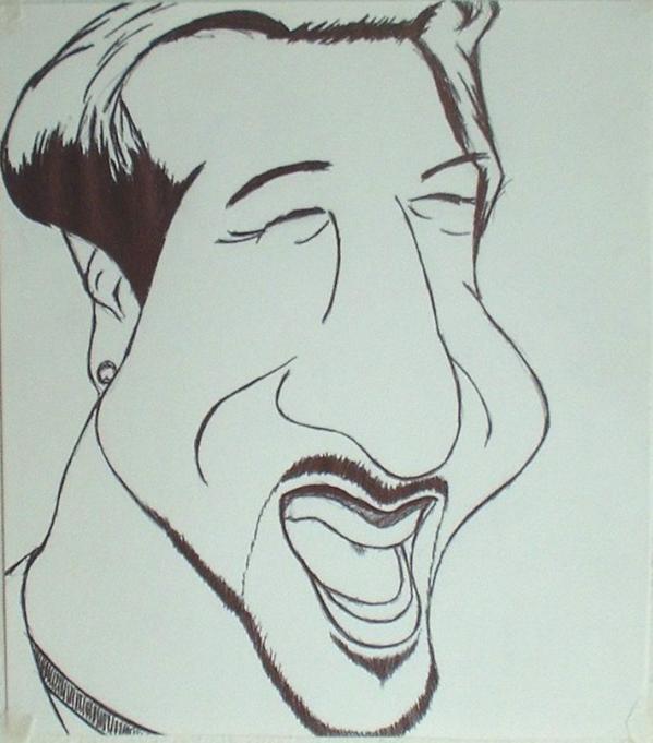 Joey Fatone caricature - Denise Dobranchin - Click to enlarge