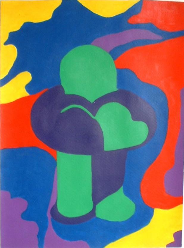 Multi Colored Comfort - Denise Dobranchin - Click to enlarge