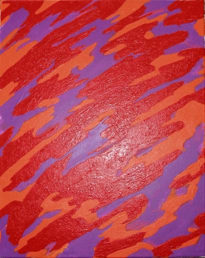 Red Orange and Purple - Denise Dobranchin