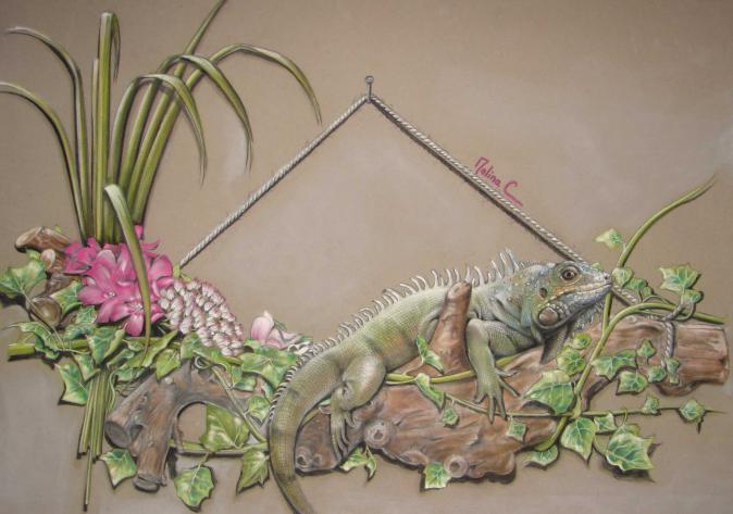 iguana - Céline Molina - Click to enlarge