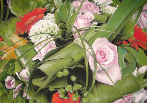 la ronde des fleurs - Céline Molina - Cliquer pour afficher en grand