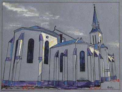 Eglise St.Charles. - Aldéhy