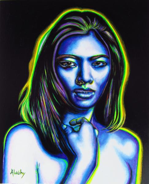 FEMME DE L'ONDE - Aldéhy
