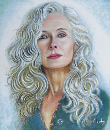 FEMME EN FLAMMES - Aldéhy