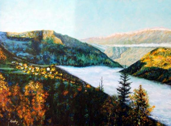 Fleuve de nuages. - Aldéhy - Cliquer pour afficher en grand