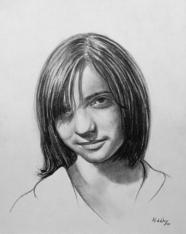 Jeune Autunoise. - Aldéhy - Cliquer pour afficher en grand