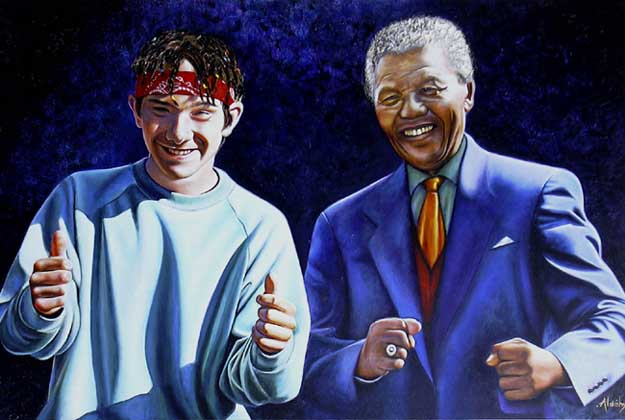 n°25 Nelson Mandela - Aldéhy - Cliquer pour afficher en grand