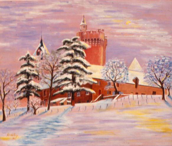 Chateau du Pléssis. - Aldéhy - Cliquer pour afficher en grand