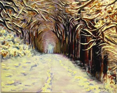 Le sentier. - Aldéhy
