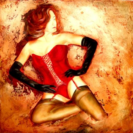 La guepiere rouge 1 - Muriel Favrin
