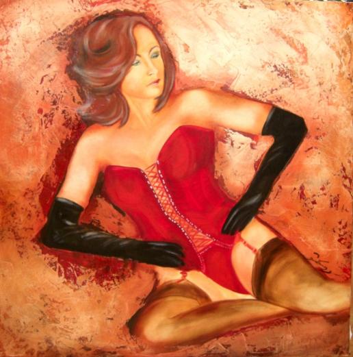 La guepiere rouge 2 - Muriel Favrin