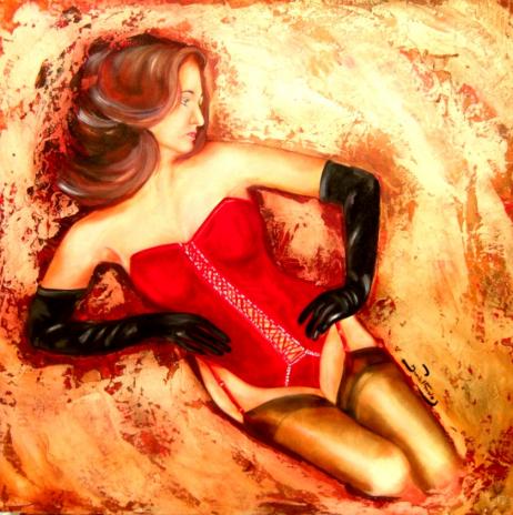 la guepiere rouge 4 - Muriel Favrin