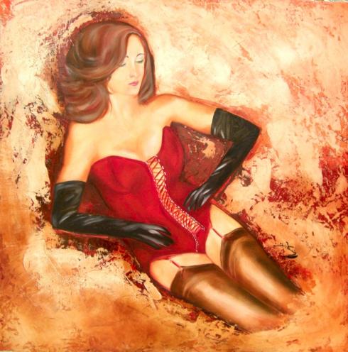 La guepiere rouge 5 - Muriel Favrin