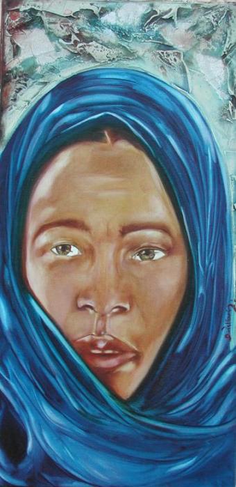 LE VOILE BLEU - Muriel Favrin