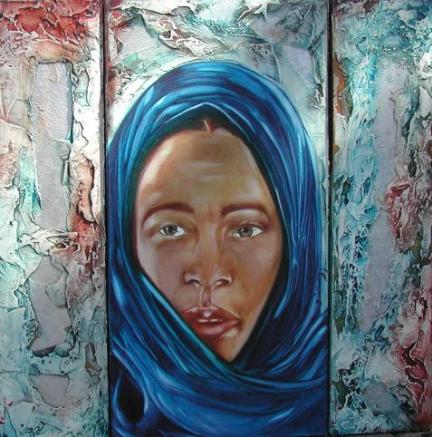 TRYPTIQUE BLEU - Muriel Favrin