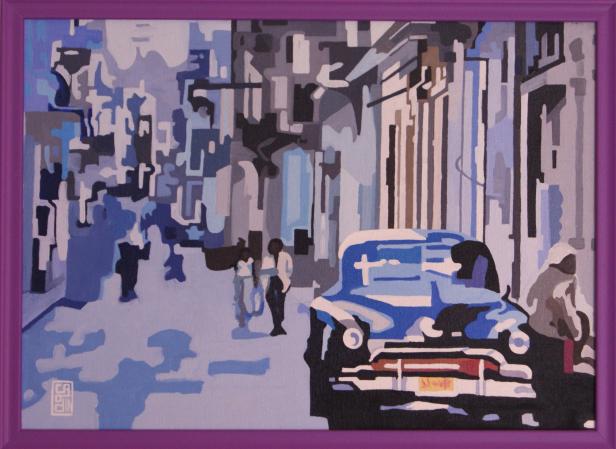 Cuba Bleu - Christophe Bodin - Click to enlarge