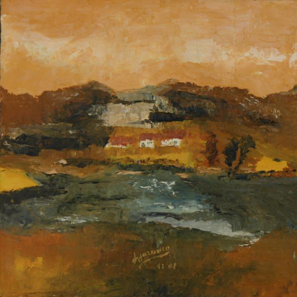 PAYSAGE AVEC UNE MAISON - Loren Laranco - Click to enlarge