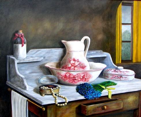 table de toilette - Marc Yves Hembert