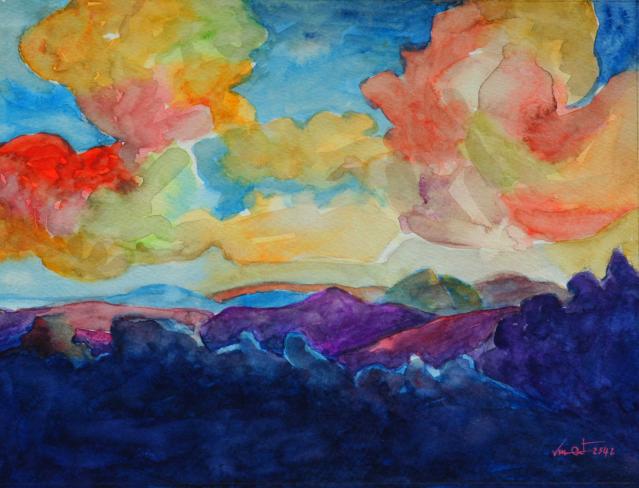 Clouds over the mountain - Pracha Yindee - Cliquer pour afficher en grand