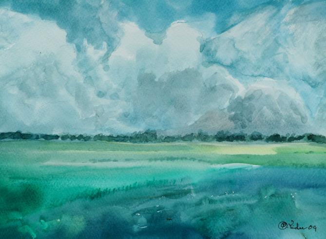 Rains field - Pracha Yindee - Cliquer pour afficher en grand