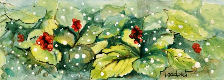 Neige des quatre-temps - Louise Cadoret - Cliquer pour afficher en grand