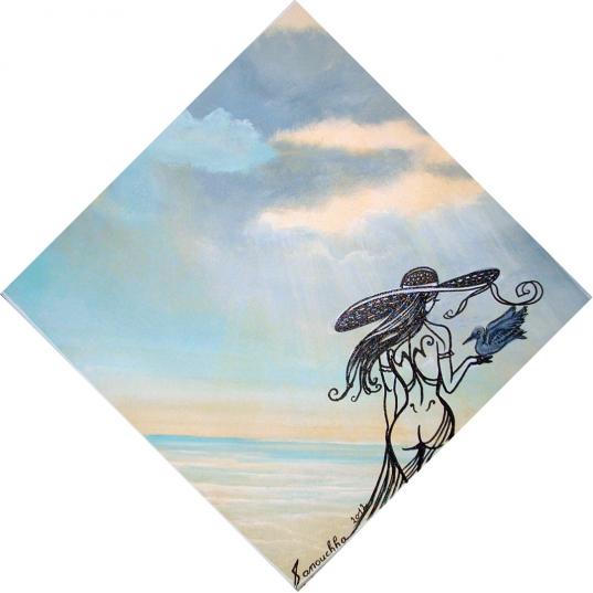 Luna Tableau en cours de modification - Séverine  Anouchka