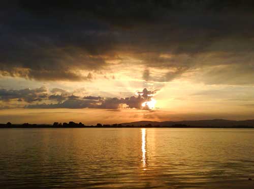 Sunset on Danube - Nicu Ilie