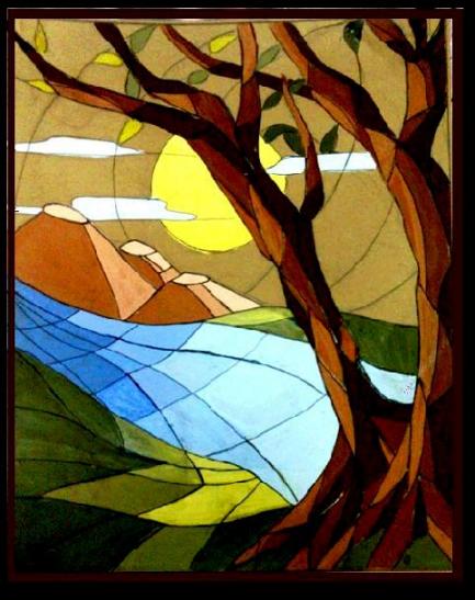 Stained glass- Design - Reem Derbala