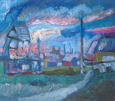Summer evening - Ivan Panfilov