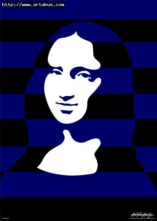 Mona Lisa - print on demand - Asbjorn Lonvig
